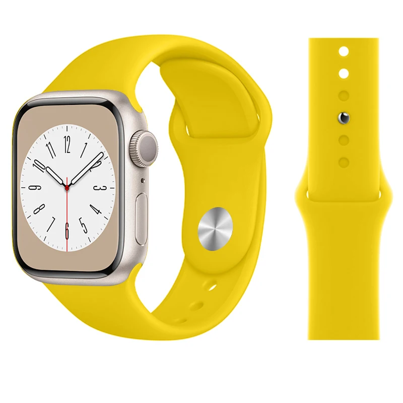 ตัวเลือกสินค้า สายซิลิโคนสุดเก๋สำหรับ Apple Watch ใส่สบายไม่ร้อน