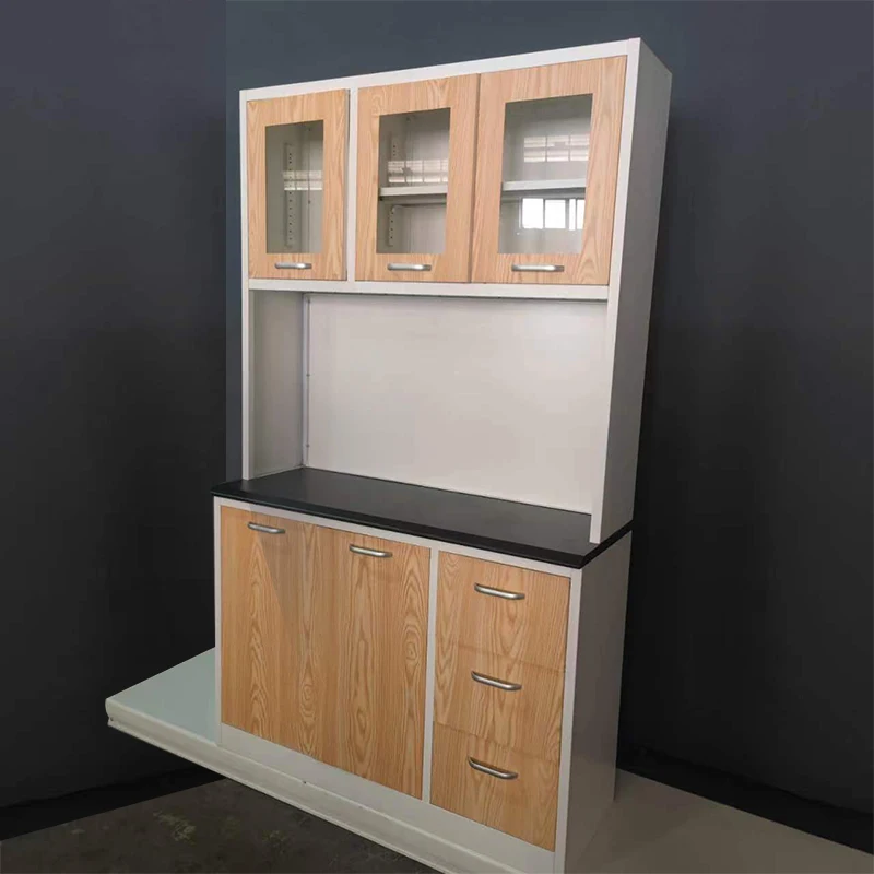 Factory Kitchen Steel Cabinets Home Storage With Glass Door Kitchen Steel Cabinet Cupboard