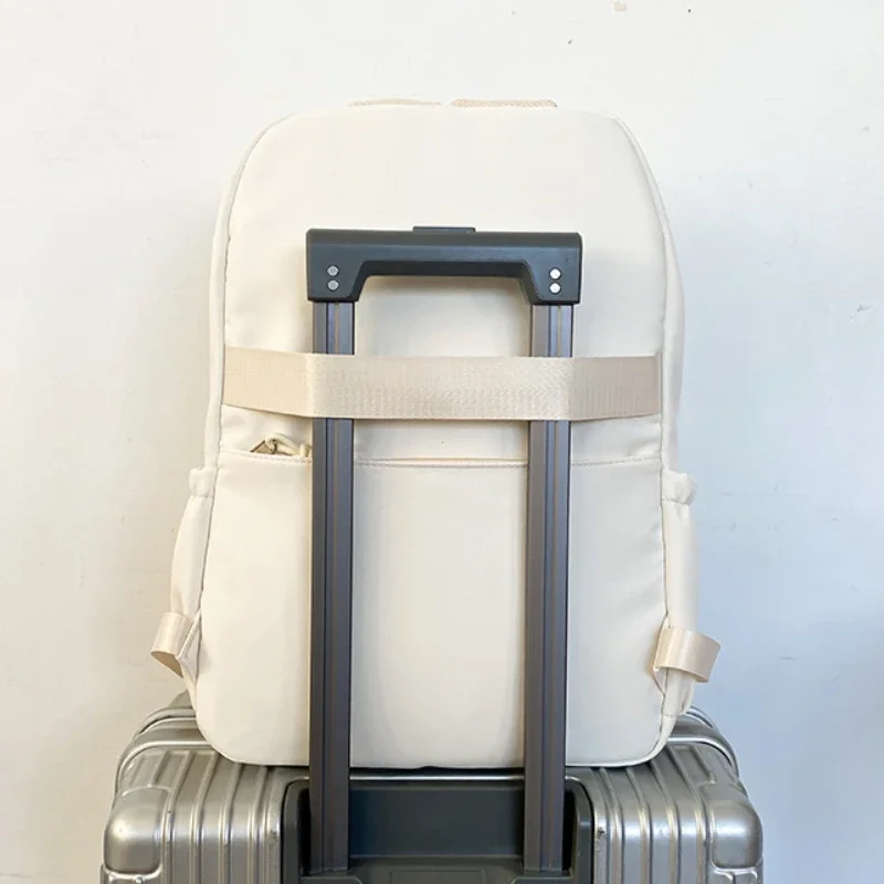 Japanese Y2k Kawaii Star Transparent Backpack Women Students Casual Aesthetic Star Schoolbag Girl High-capacity Preppy Backpacks