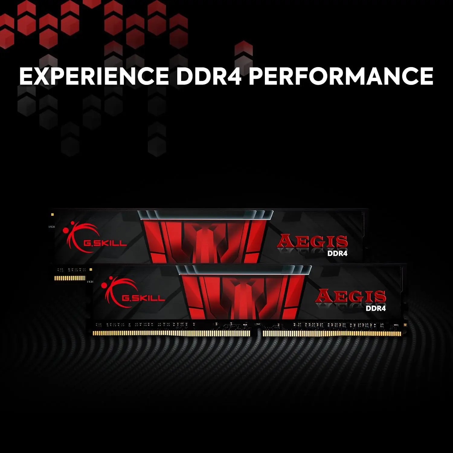 G.SKILL AEGIS 시리즈 데스크탑 컴퓨터 메모리, UDIMM, DDR4 RAM, 16GB, 3200MHZ, 288 핀, 1.35V