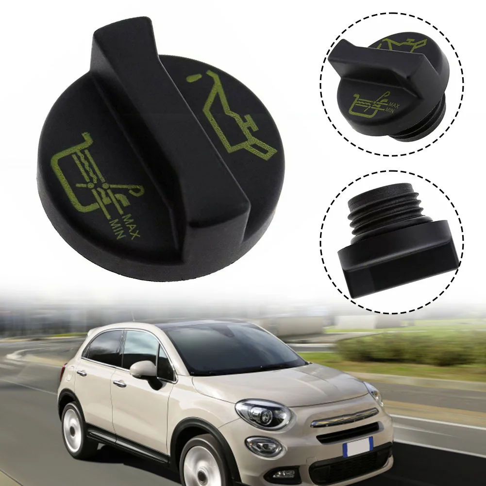 Car Engine Oil Cap Filler Cover For Jeep Compass Fiat Add Oil Filler Cap 55222036 71740676 oil filler cap