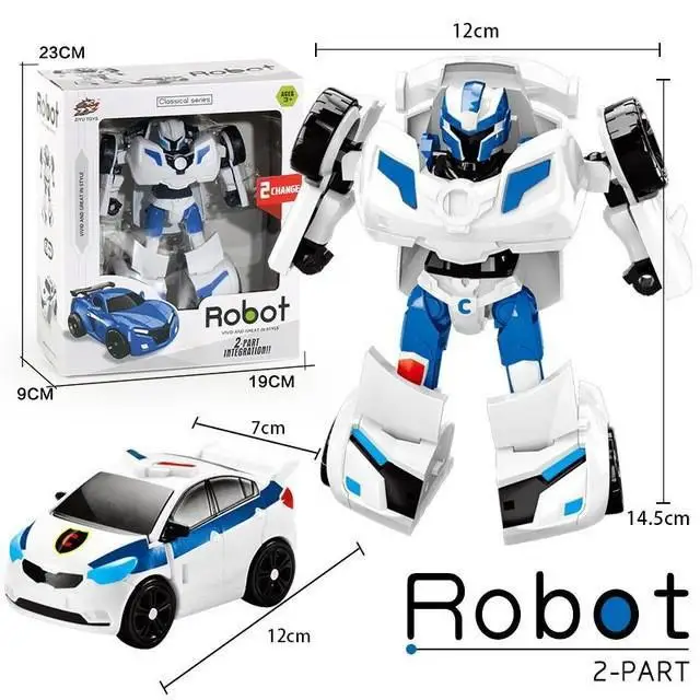 No Box 3 In 1 Transformation Robot Action Figure Toy Car Toys Cartoon Animation Model Set For Boys Birthdays Gifts dragon ball z toys Action & Toy Figures