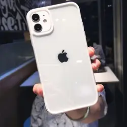 Transparent Shockproof Soft Back Phone Case - Sleek and Durable Protection for iPhone XR (White)
