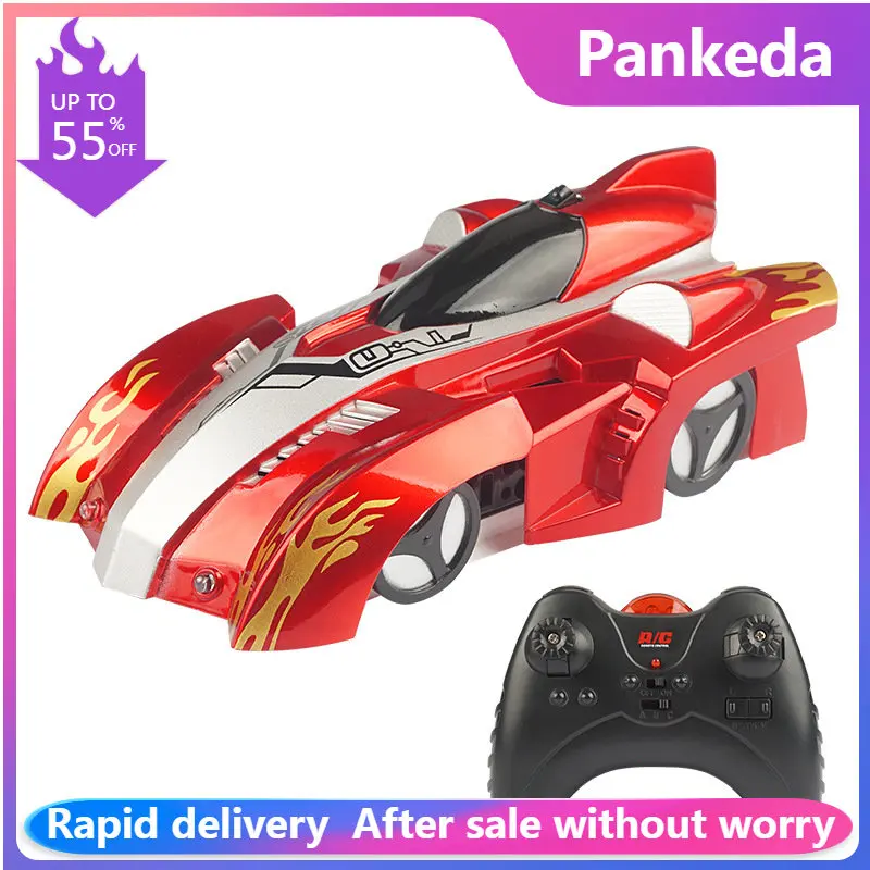 New Rc Car Wall Climbing Car Toys Telecomando Car Drift Lampeggiante Race Toys Anti Gravity Car For Kid Mini Stunt Rc Toy Gifts