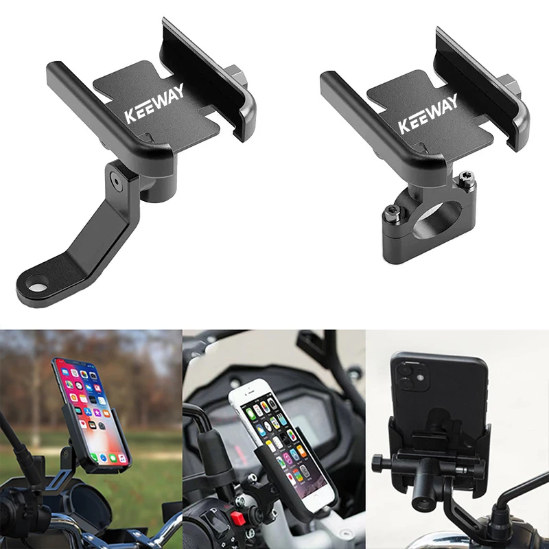 Per Keeway Hurricane 50 Vieste 300 Zahara Cityblade K-Light Superlight Rkr Rkv Rkf 125 Rks 150 Supporto Per Cellulare Moto