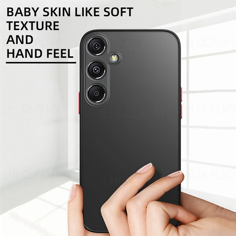 Luxury Shockproof Matte Armor Bumper Silicone Case