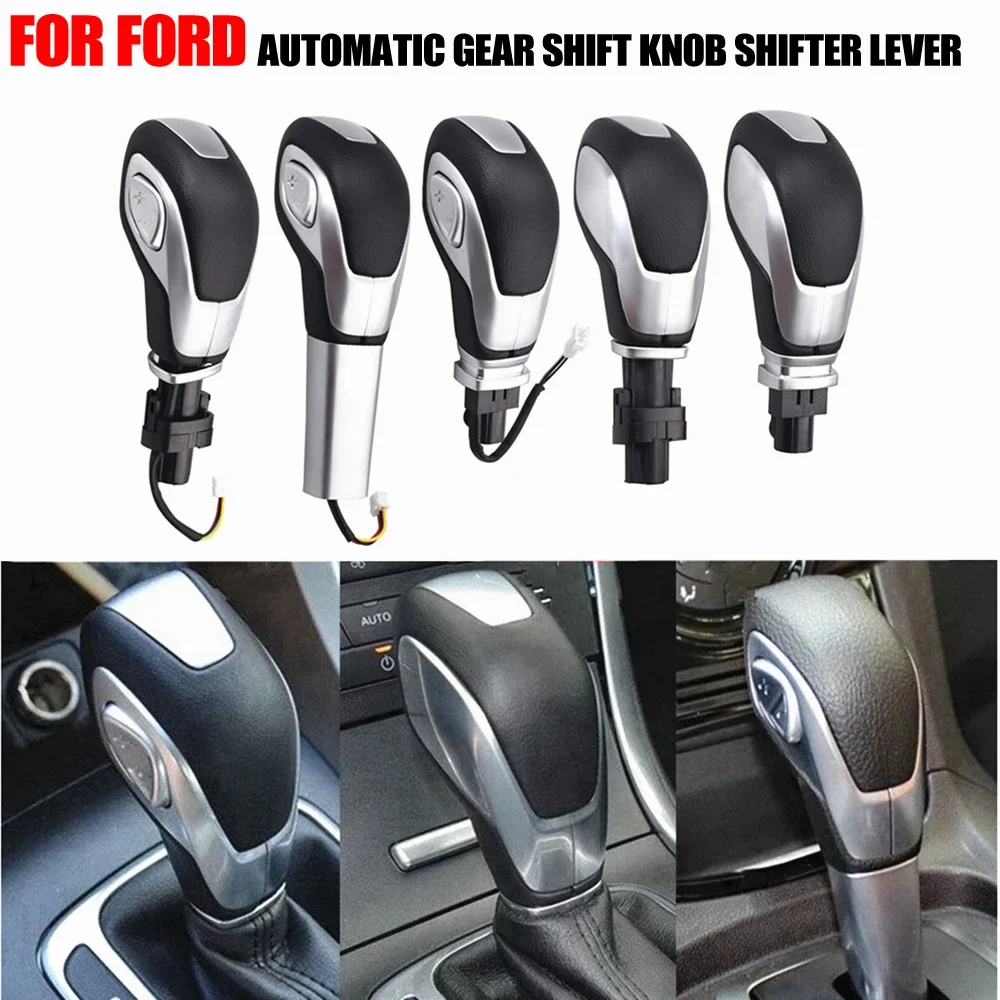 

Задняя крышка для Ford ручка переключения рулевого механизма автомобиля Kuga Ecosport Edge Focus Escort кожаная крышка ручки переключения передач