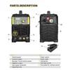250A AC/DC Inverter TIG/MMA Welder with Foot Pedal IGBT VRD Function Carbon Steel Stainless Steel Copper Aluminum Alloys Compact 5