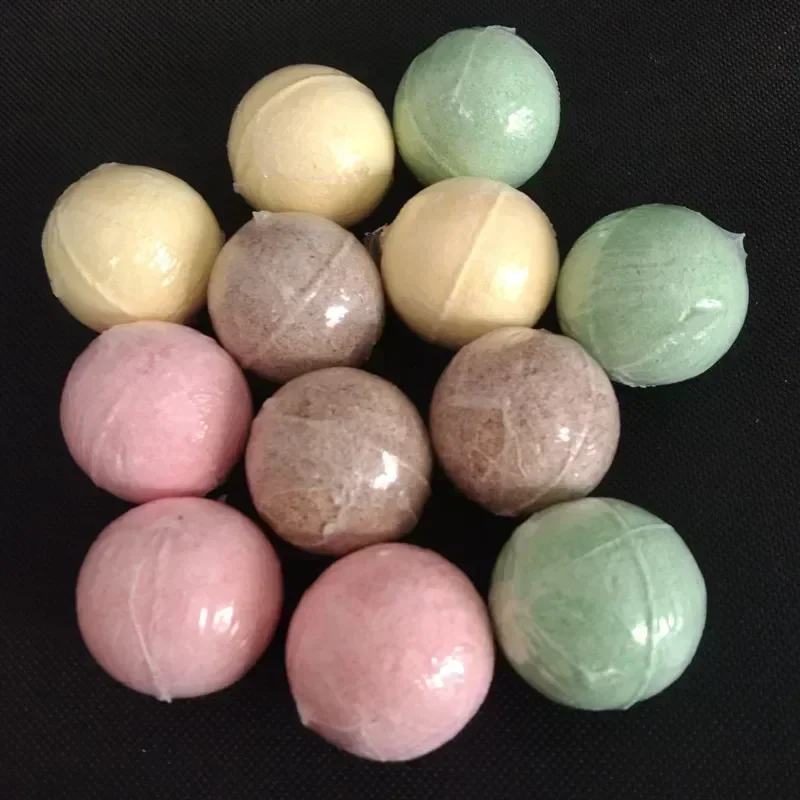Herb Essential Oil Foot Bath Salt Powder Ball Herbal Foot Bath Pill Instant Effervescent Ball Spa