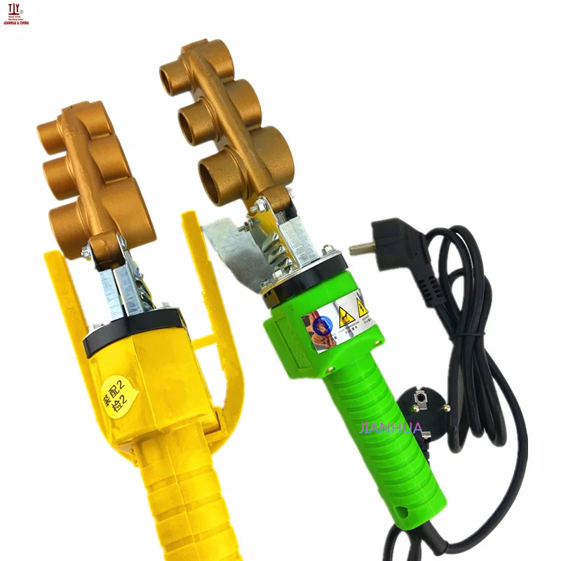 Household Portable 220V PPR Welding Machine Water Pipe Welder PVC PE Pipe Fuser Thermal Welding Fusion DN 20-32mm To Use 1 set non stick coating dn16 32mm head ppr welding machines plastic pipe welding machine welder machine ac 220v 800w