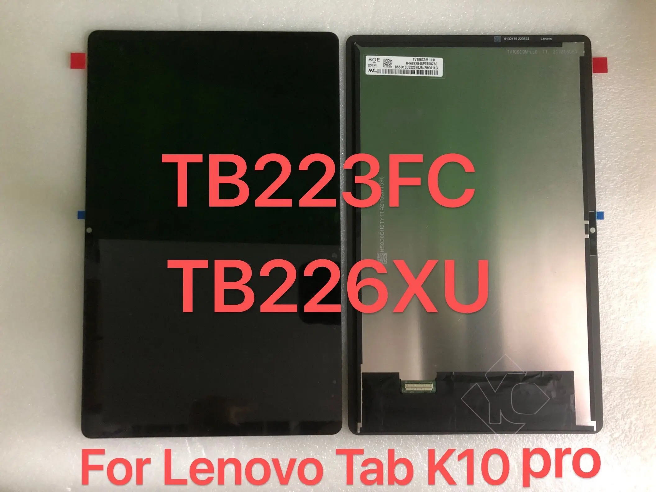 

10.6" Original For Lenovo Tab K10 Pro TB223FC TB226XU LCD Touch Screen Digitizer NEW Assembly