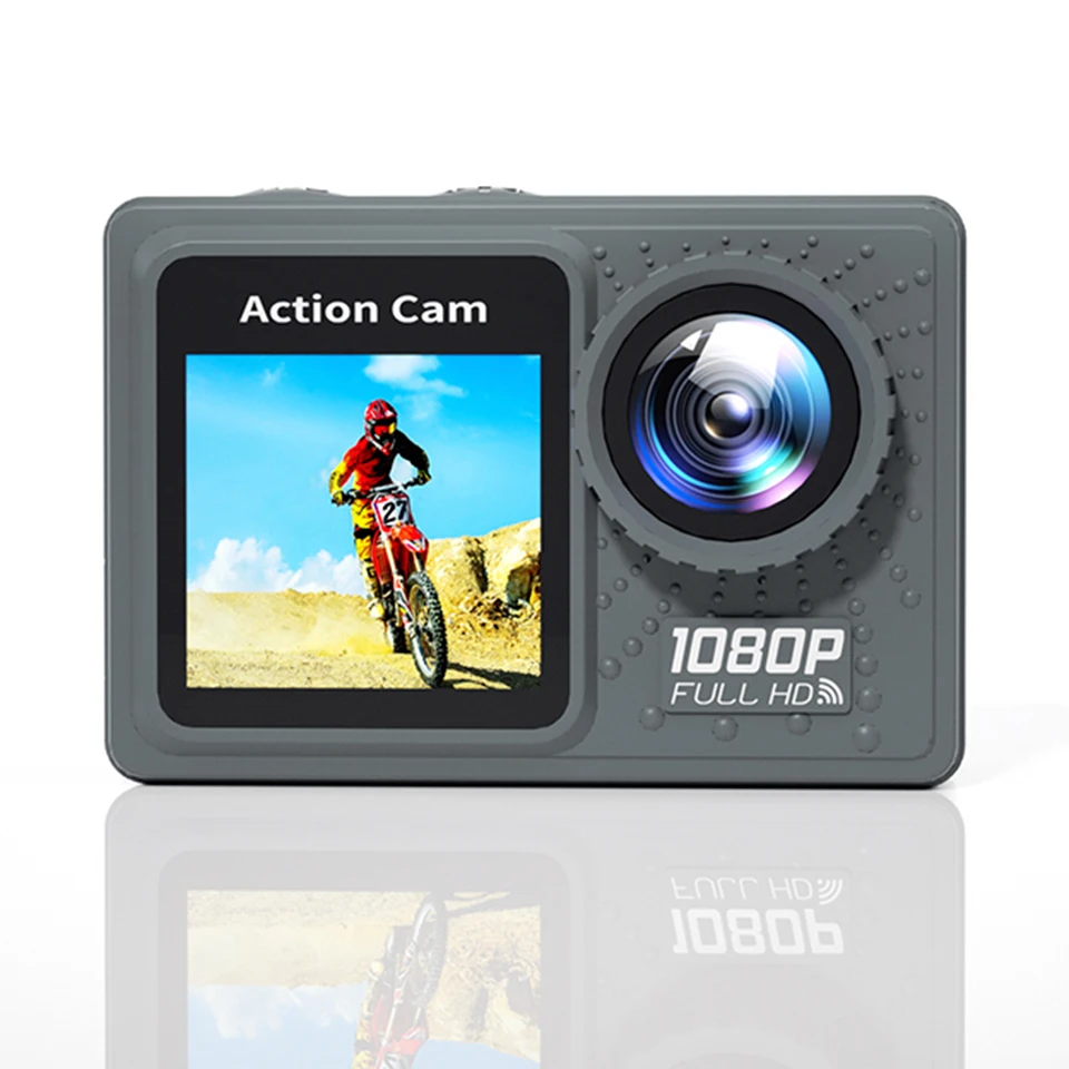 1080P Dual Screen Waterproof Action Camera