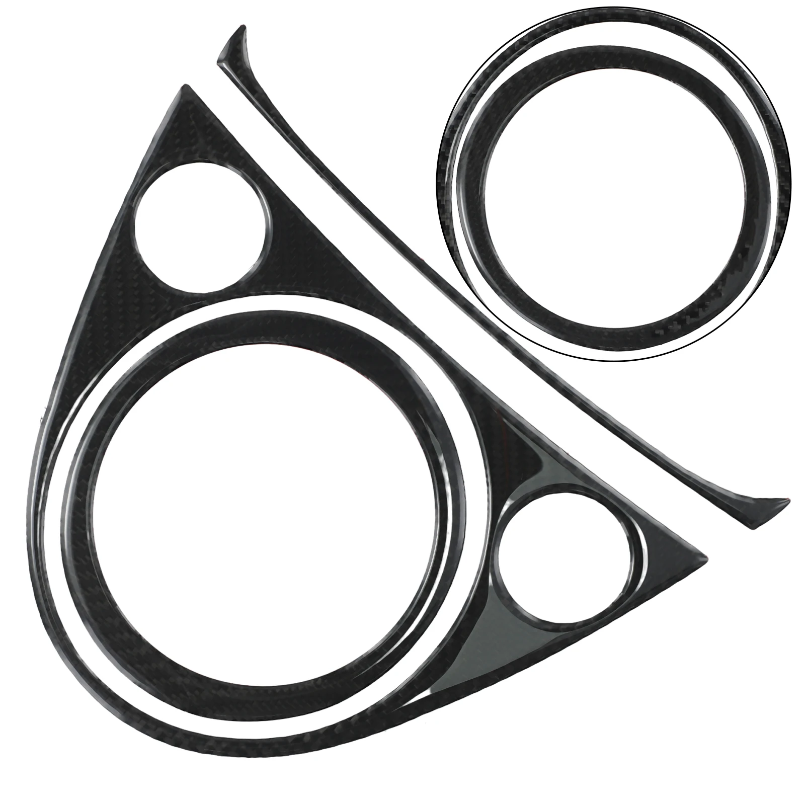 

Карбоновая Внутренняя Рамка переключения передач для Fiat 500 2012-2015, задняя рамка переключения передач, детали автомобиля