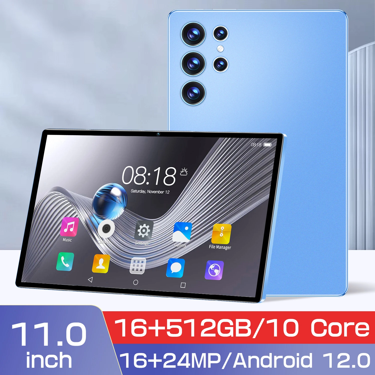 

Global Original tablet Pad S23U 11.0" HD Full Screen MTK 6797 Android 5G Call Phone Laptop For Working Game 2024 New tablets