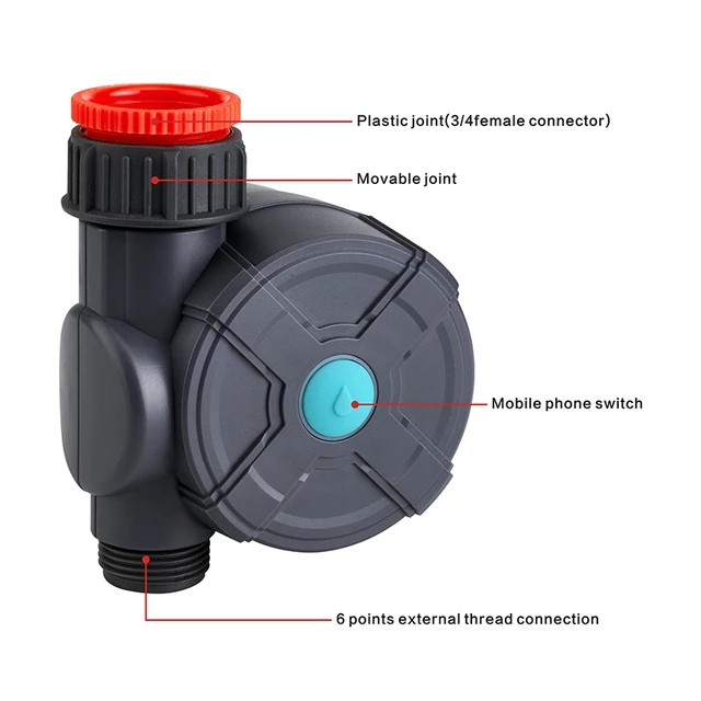 Eső Seer Smart Life Új Bluetooth Garden Otthoni Öntözési Öntözés Időzítő Wifi Víz Mobiltelefon Távirányító - Image 3
