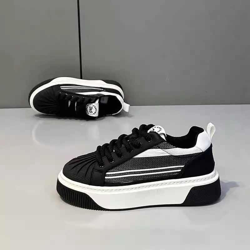 Moderne Herren Freizeitschuhe Mit Streifen Design Und Flachsohle_voghion.com