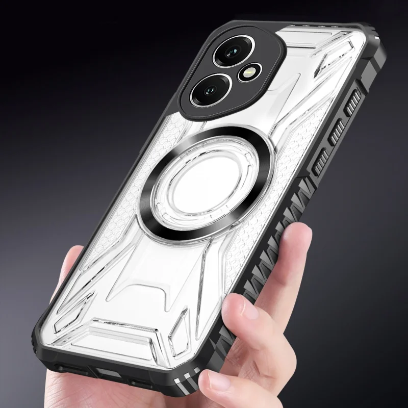 Luxury Armor Shockproof Hybrid Magsafe Case with Military Bumper Cover