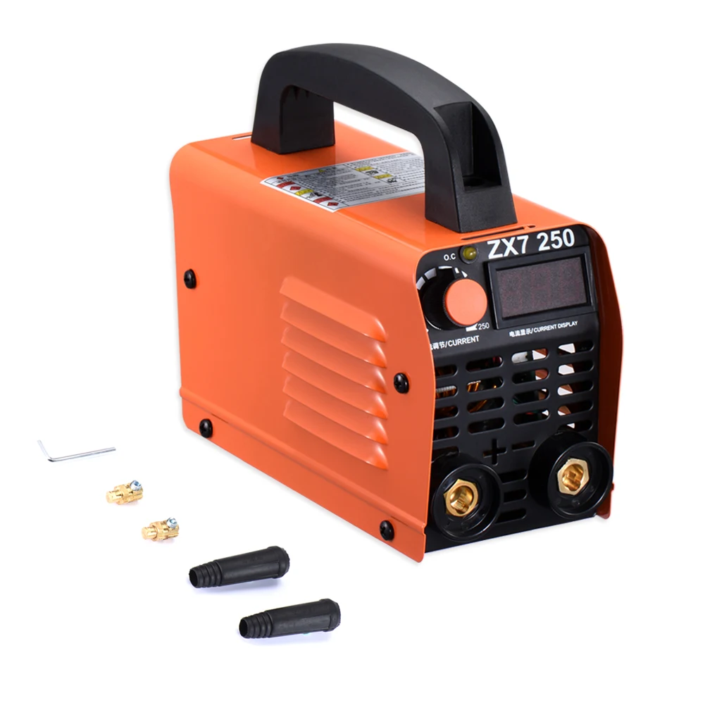 Portable Welder Inverter Welding Machines High Quality 220V 250A ZX7-250 With Digital display DC Rated input power