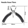 Pliers Diagonal Pliers Round Bent Needle Nose Pliers For DIY  Jewelry Making Curved Mouth Cutting Cable Nippers Hand Tools 6