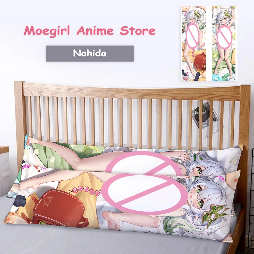 

Genshin Impact Nahida Printed Hugging Body Pillowcase Pillows Cover Pillowcase Sofa Bedroom Decorative Pillowcase