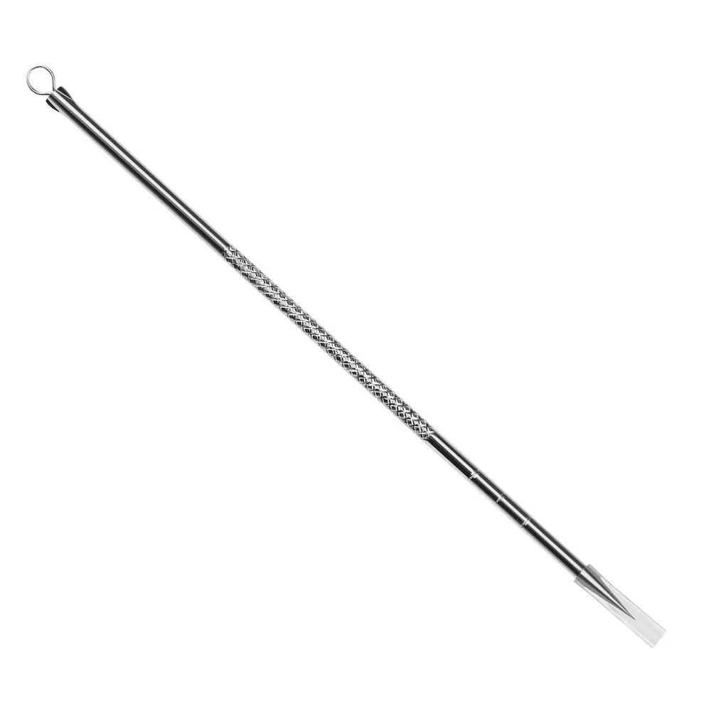 4PCS Acne Blackhead Comedone Black Spot Pimple Blemish Remover Skin Care Women Beauty Acne Treatment Pore Cleanser Needle Hook acne remover