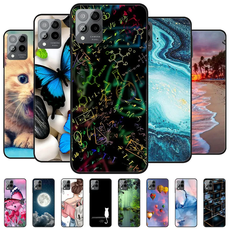 Per T-Mobile T Phone 5G Custodia Tphone Marble Black Silicone Soft Print Cover Per T-Mobile T Phone Pro 5G Custodie Cute Protector