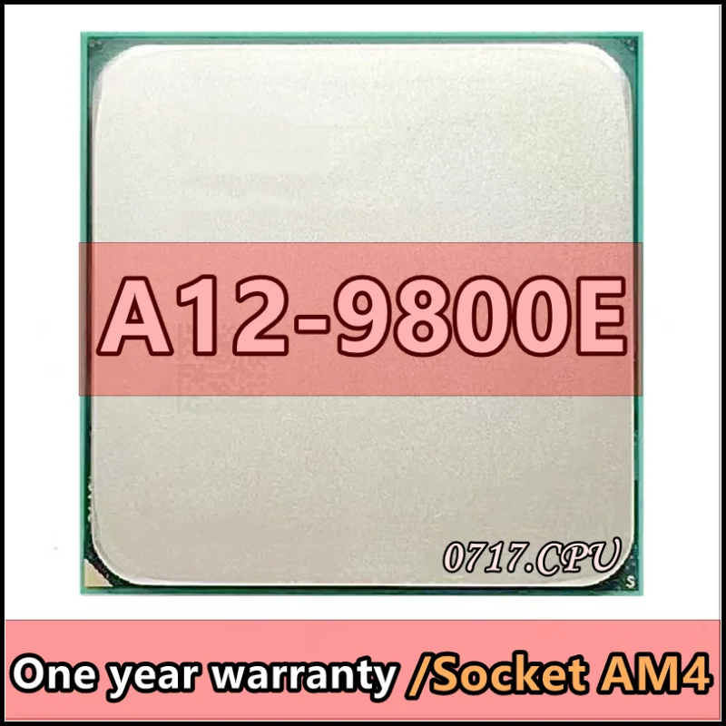

A12-9800E A12 9800E 3,1 ГГц бывший в употреблении четырехъядерный процессор AD9800AHM44AB/AD9800AHM44AB разъем AM4 satmak A12 9800