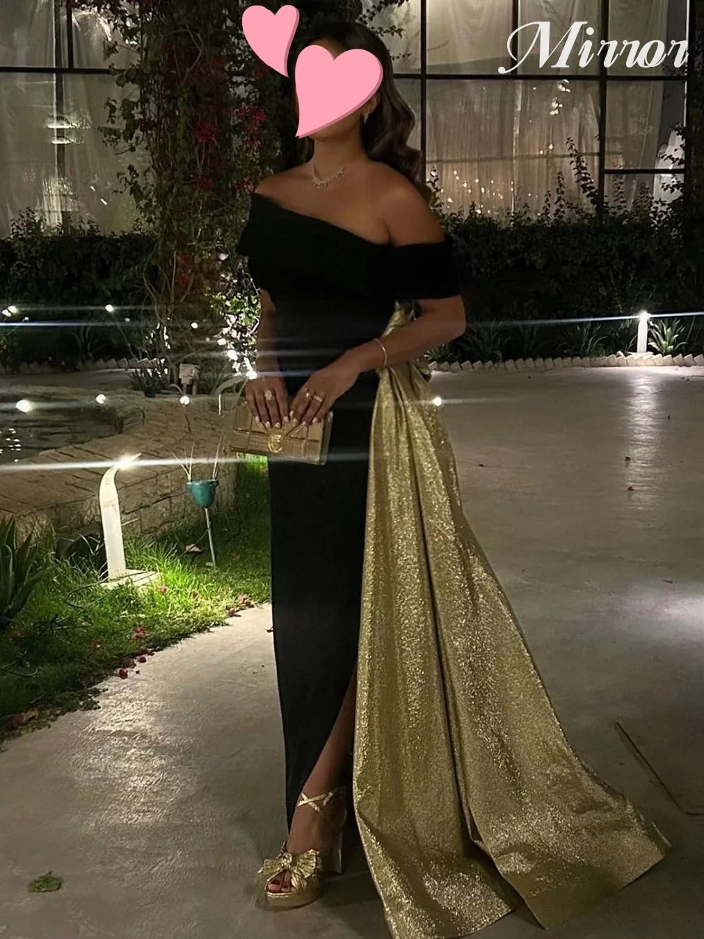 

Mirror Dress Elegant Vintage Simple Ruffle Boat Neck Customize Formal Occasion Prom Dress Evening Party Gowns
