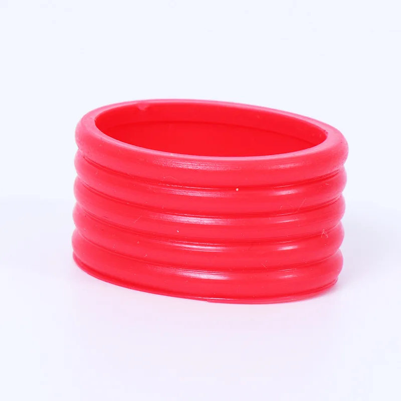 Description Picture 6 of item10Pc Tennis Racket Sealing Rubber Ring Grip Hand Sweat-absorbing Band Fixed Silicone Ring Stretchable Handle Rubber Ring