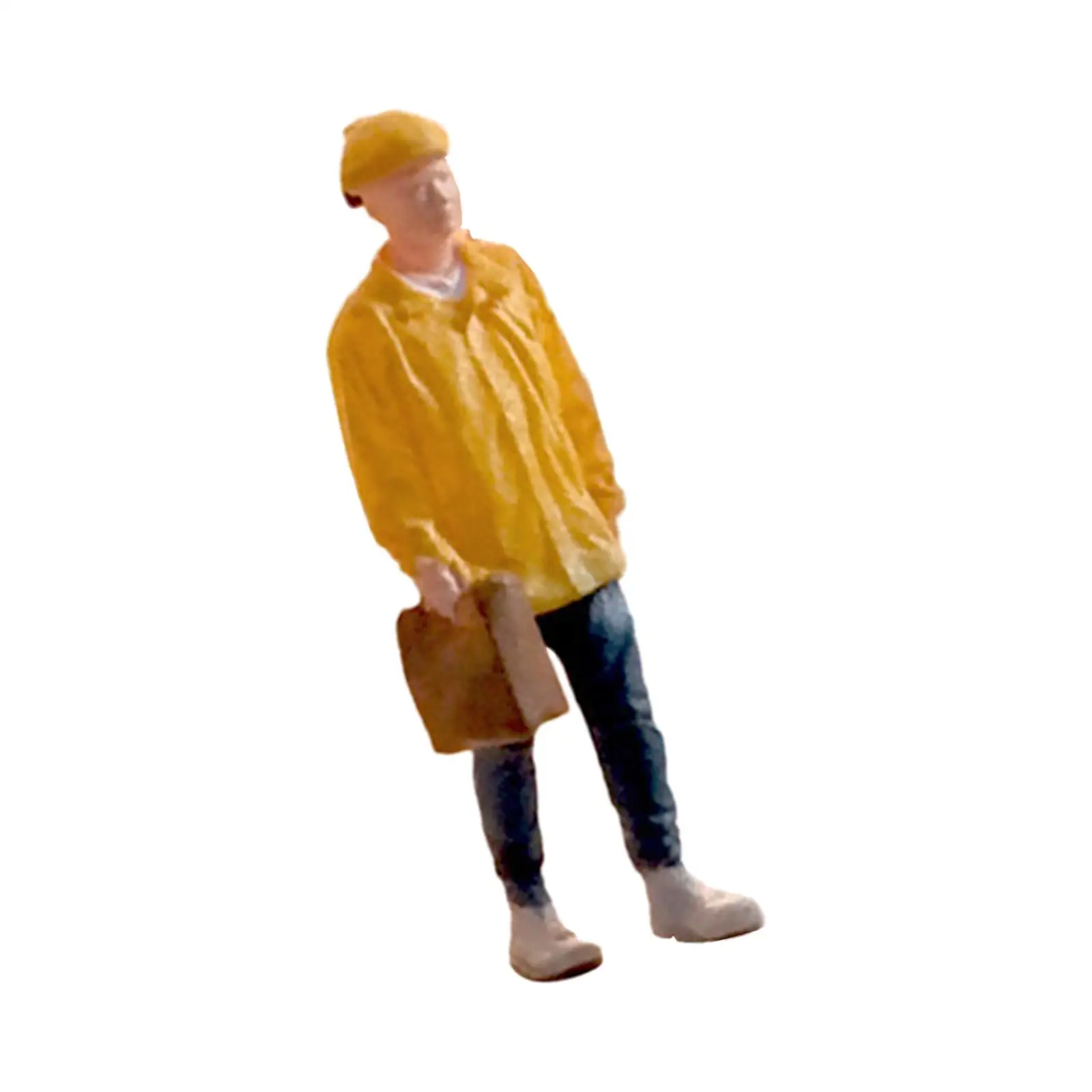 

1/64 Смола доставка мужчины DIY ремесла для Диона микро пейзажи Кукольный дом