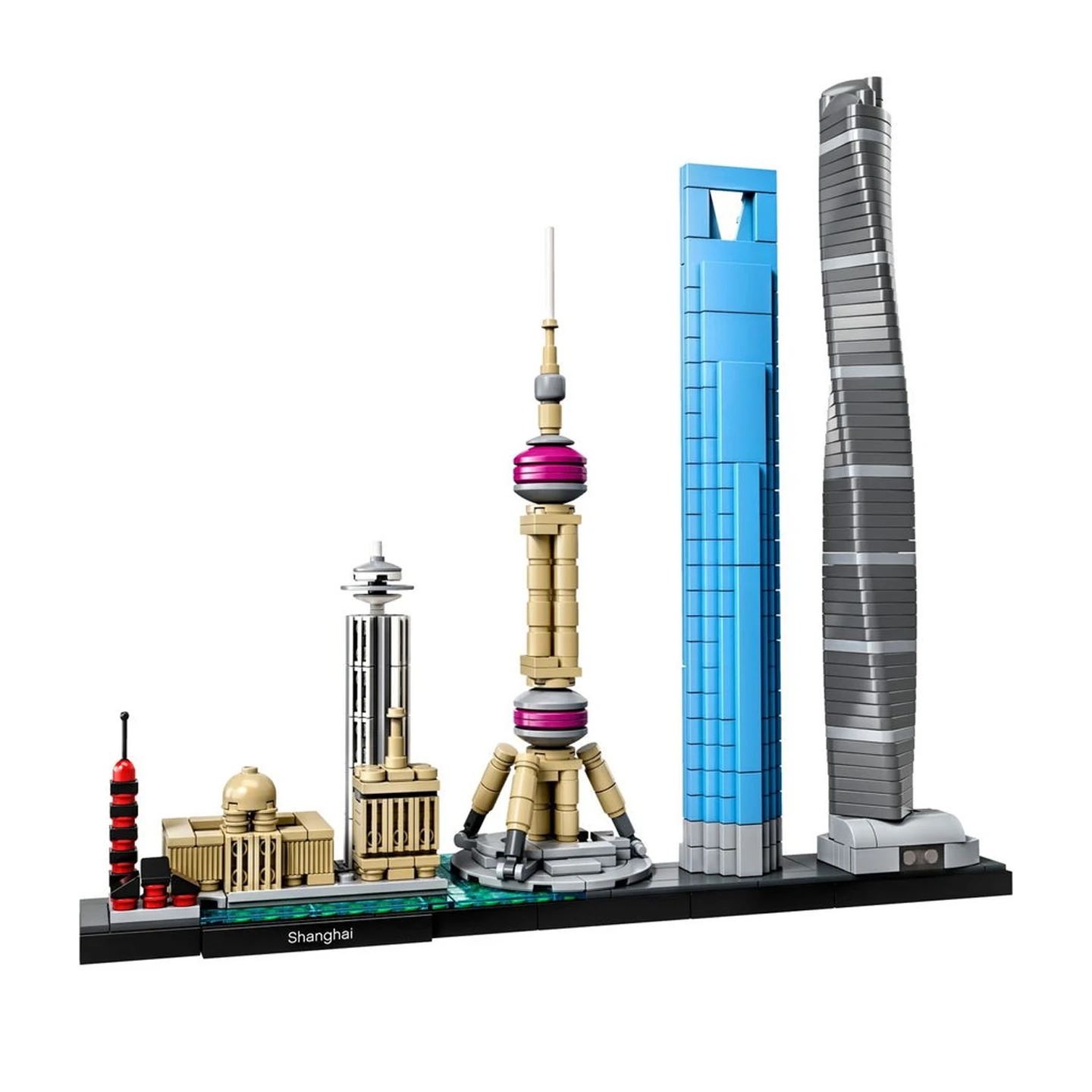 line Building Blos Toy Assembly Kit anghai Dubai Swan Castle Freedom Statue Tower Eonal nce Puzzle Blos