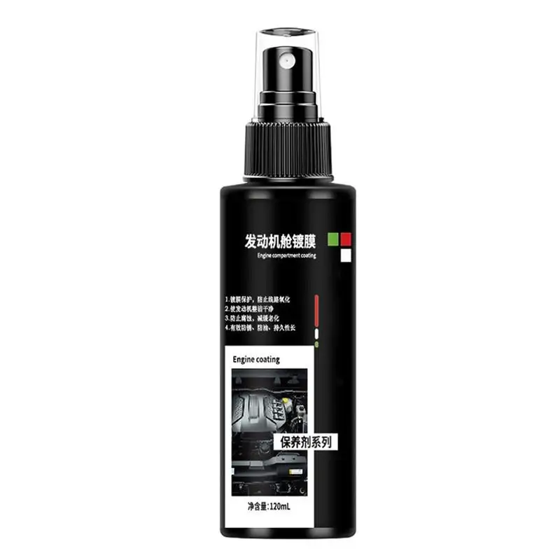 Ceramic Quick 120ml Coating Spray High Gloss Shine Waterproof Nano Liquid Glass Paint Hydrophobic Agent Car Engine Coatng Liquid