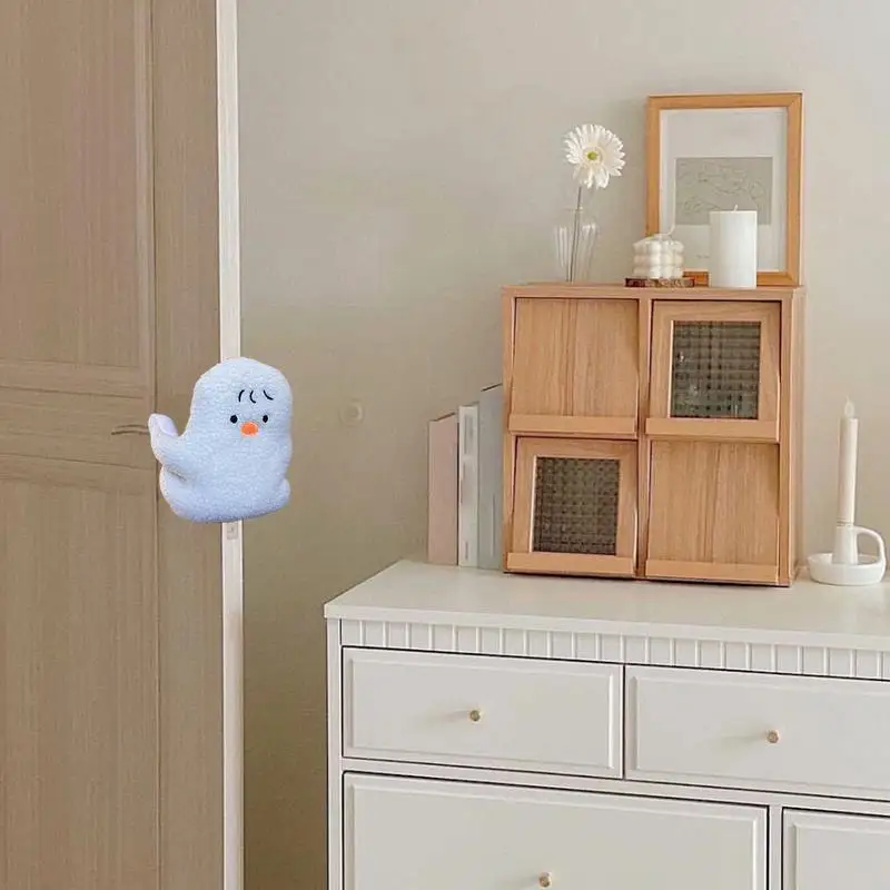 Door Pinch Stop Anti Door Slam Stopper Baby Proofing Anti-Pinch Protection Slam Preventer Plush Preventer For