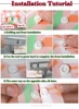 Plastic Resin Snap Button Press Stud Cloth Button, Environmental Fastener, Snap Pliers, T5, Hearts and Stars, 20 Set 6