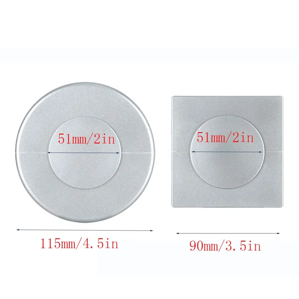 Cache-trous Muraux Ronds Pour Clim Et Chauffage - Lot De 120 Pièces, Diamètre 40-150 Mm, Blanc