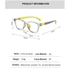 Anti Blue Light Kids Glasses Square Children Boy Girls Computer Optical Frame Reflective Blocking Eyeglasses Filter TR90 Frame 5