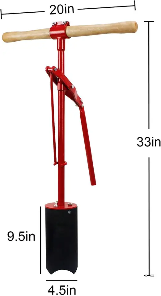 ISOMAX ホールカッター 赤　ゴルフ場　パッティンググリーン作り ホールカッター パーエイド社 ゴルフ場 パッティンググリーン