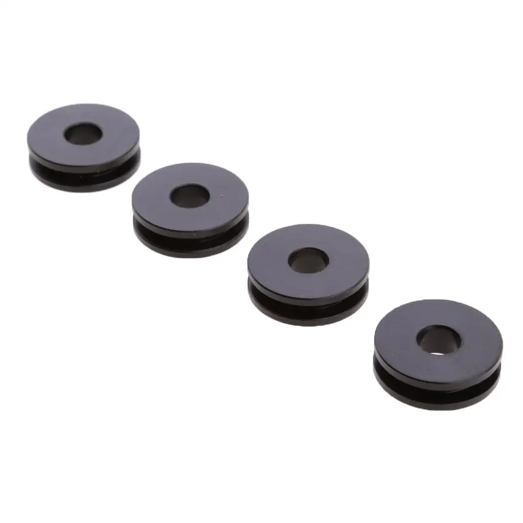 4Pcs 25mm Detachable Windshield Windscreen Mounting Bushing Grommets