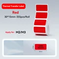 Red 30x15mm