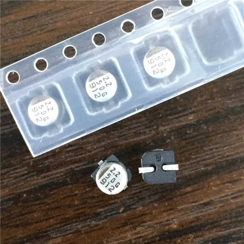 

10pcs/100pcs 2.2uF 50V SAMWHA VR Series 4x5mm 50V2.2uF SMD Aluminum Electrolytic Capacitor