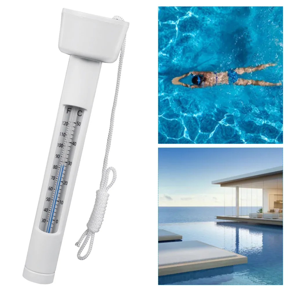 Thermomètre Flottant Canard Pour Piscine - 20 Cm - Lecture °C/°F - Étanche Spa Étang
