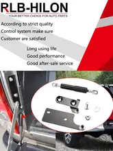  2 Pcs/1 Set Car Rear Tailgate Slow Down Support Rod Lift Strut Bar Gas Shock Damper for Toyota Hilux GUN125 Revo 2015-2022 