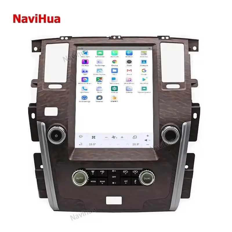 

Touch screen android car video dvd player stereo radio wifi gps navigation audio system for nissan patrol y62 2012-2019YEAR