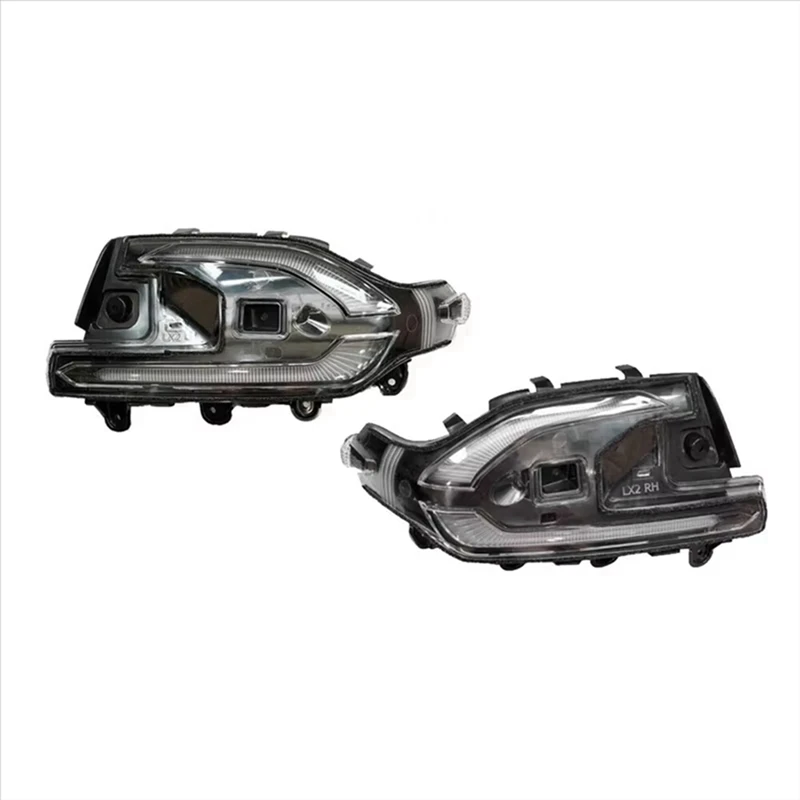 현대 Palisade 2020-2021-A02Q 용 자동차 외부 도어 미러 램프 반전 미러 사이드 램프