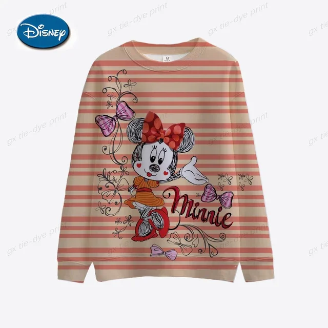 thumbnail image 1 of Sudadera con capucha y sudadera de Disney para mujer Sudadera de Mickey Mouse Otoño Primavera Sudadera básica de manga larga Otoño Primavera Harajuku, 1 of 5