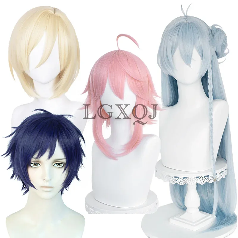 

Anime ES Ensemble Stars Cosplay Fine Tenshouin Eichi Tori Himemiya Hibiki Wataru Fushimi Yuzuru Cosplay Wig Heat Resistant Wigs