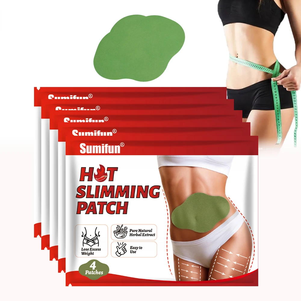 

1 Bags Sumifun Slimming Patch Belly Waist Lose Weight Sticker Body Detox Fat Burner Thigh Cellulite Removal Care Plaster