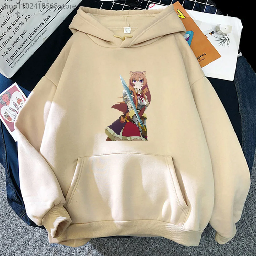 

Anime Tate No Yuusha No Nariagari Hoodies Raphtalia Sweatshirt Long Sleeve Pullover Y2k Clothes Tracksuit Men Top Women Sudadera