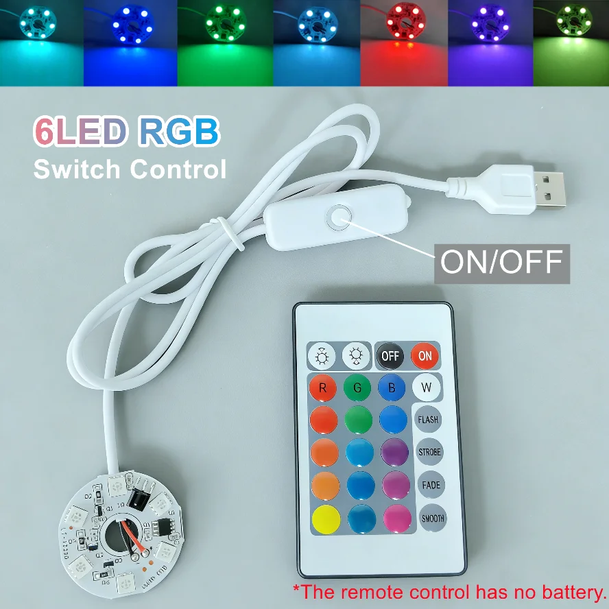 ตัวเลือกสินค้า บอร์ดไฟ LED RGB สีสันสดใส ควบคุมง่ายด้วยรีโมท