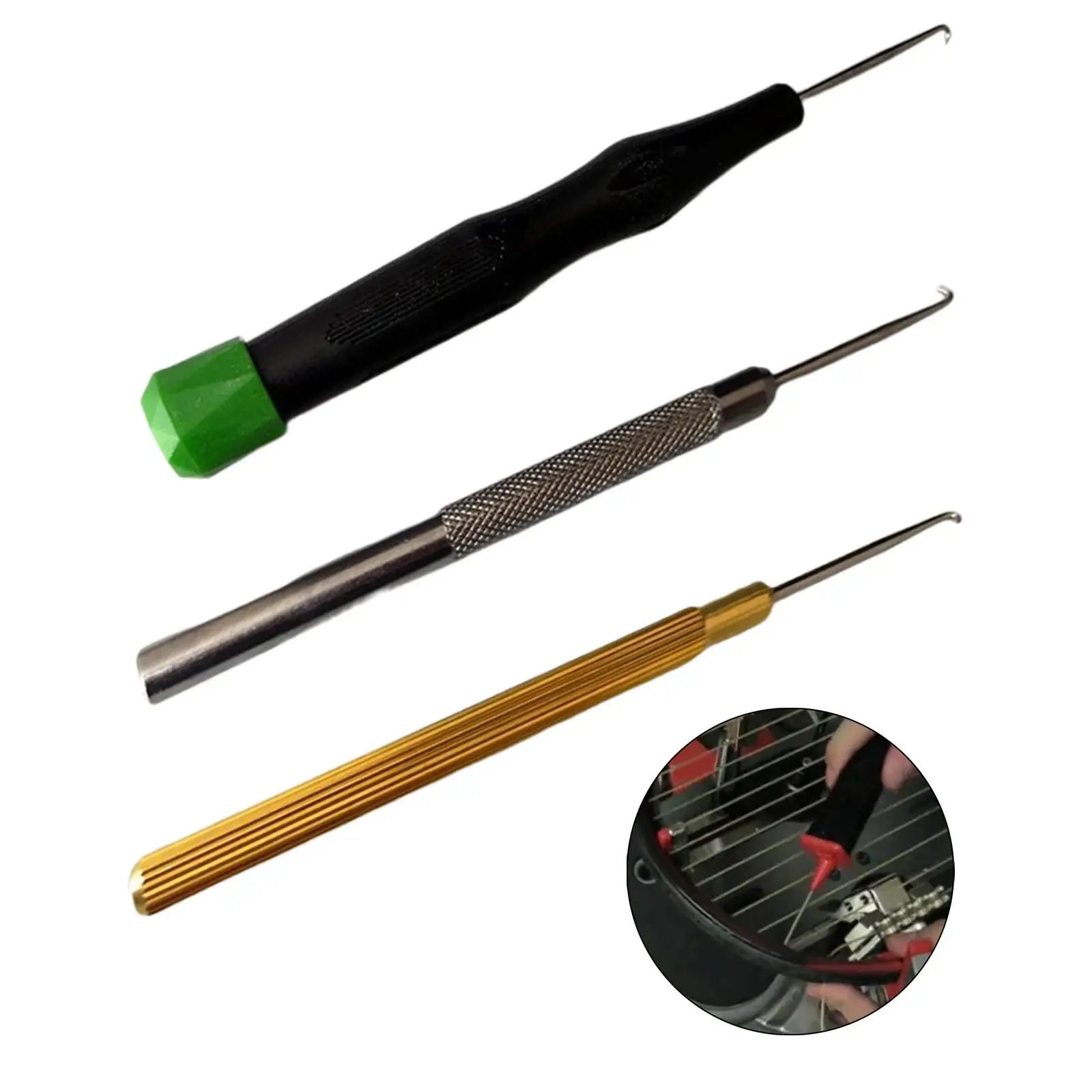 Attrezzi per la riparazione di racchette da tennis, racchette da badminton, morsetto per racchette da tennis, manico in legno per badminton, racchette da squash